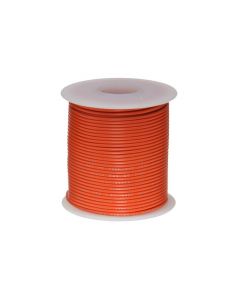 NTE  WH22-03-100 Orange 22AWG Stranded Hook-Up Wire 100Ft  UL1007 300V